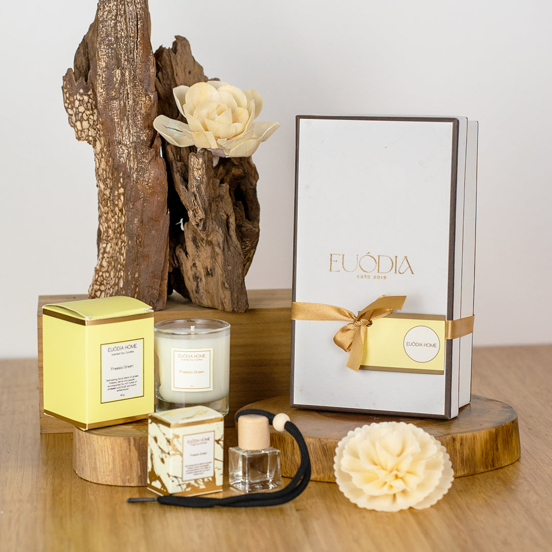 Hampers Candle 60g & Travel Diffuser 5ml