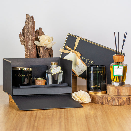 Hampers Fragrance Diffuser 150ml & Soy Scented Candle 220g