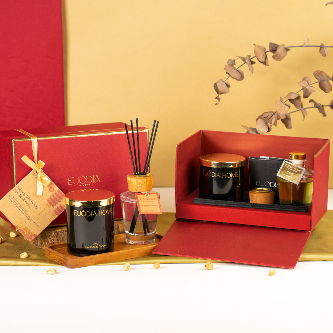 Hampers Fragrance Diffuser 150ml & Soy Scented Candle 220g