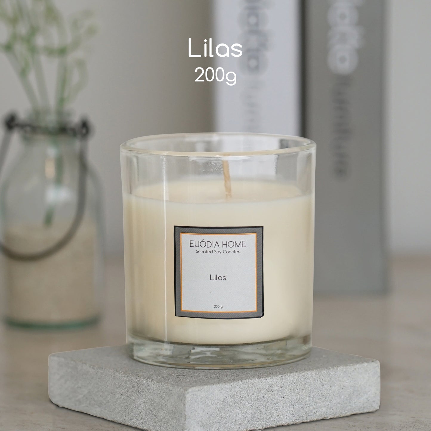 Lilas Soy Scented Candle