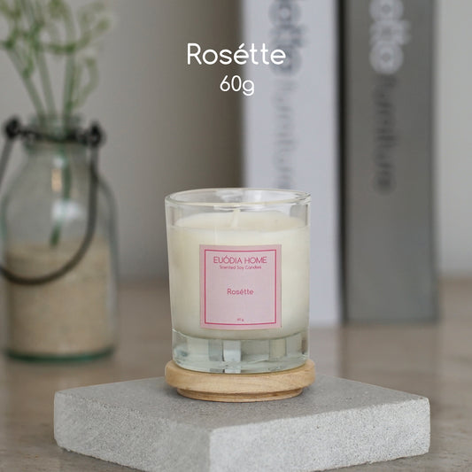 Rosette Soy Scented Candle