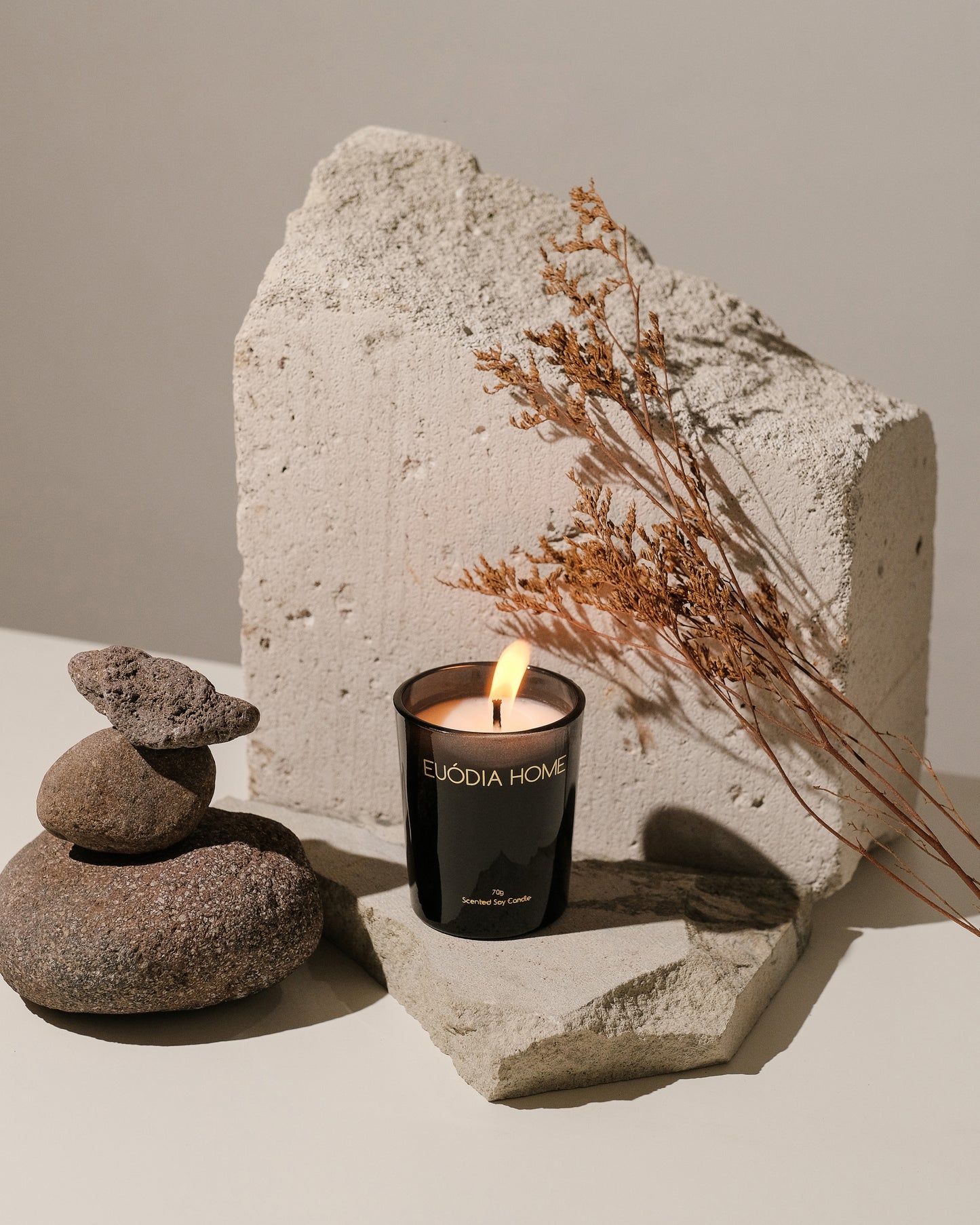 Rosette Soy Scented Candle