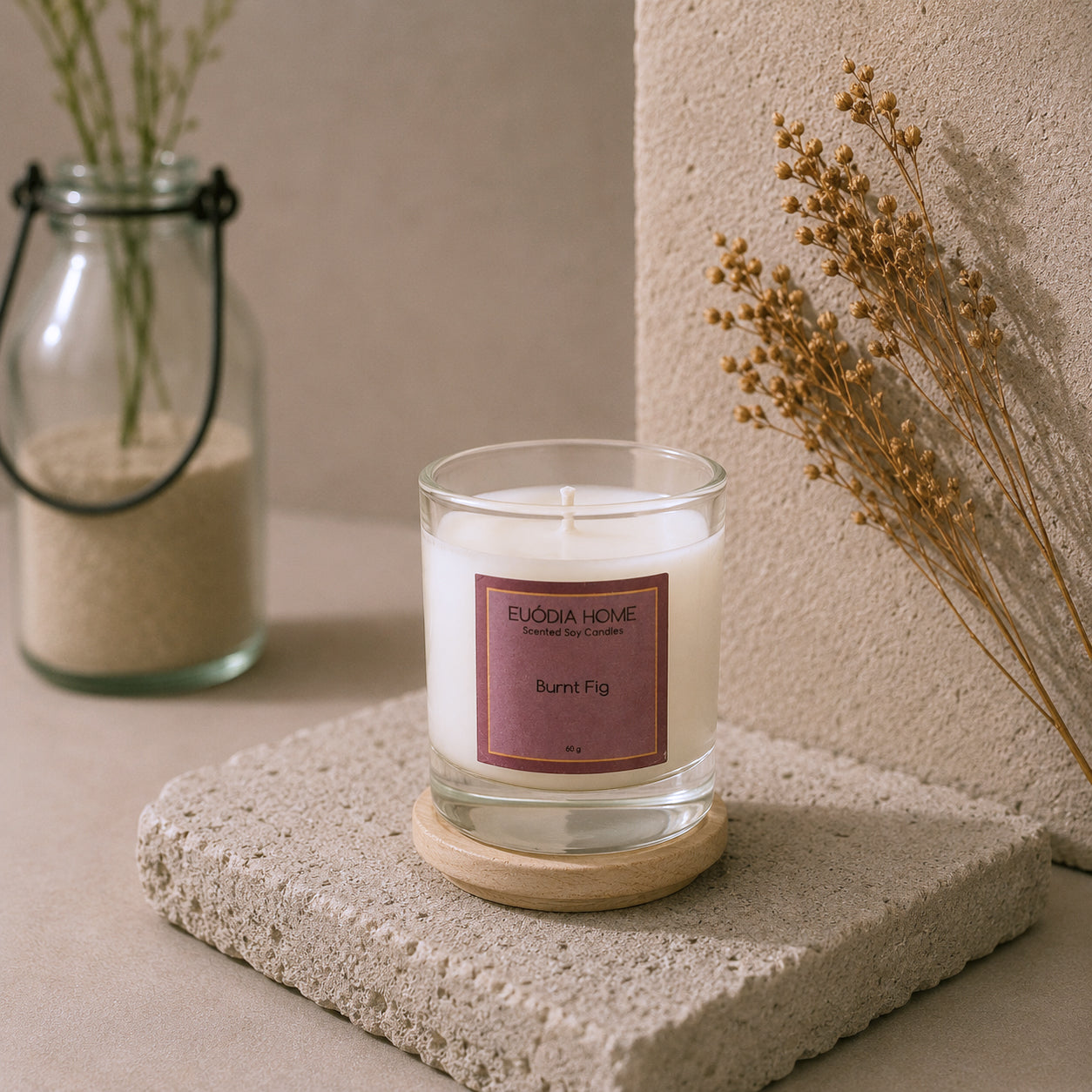 Burnt Fig Soy Scented Candle