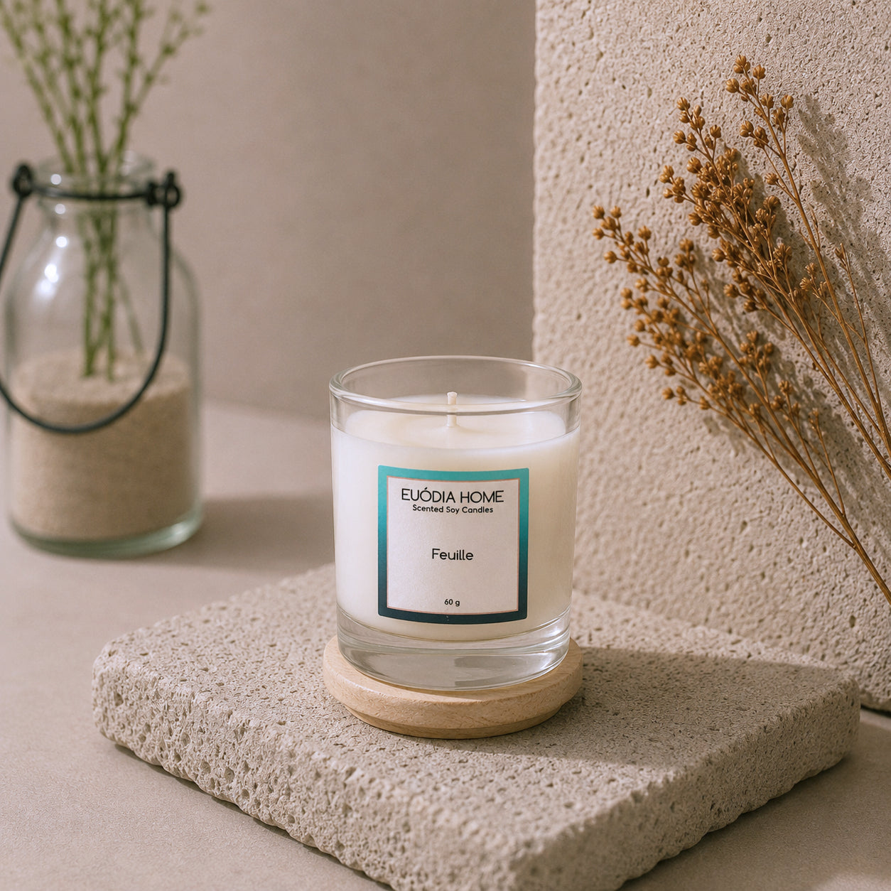 Feuille Soy Scented Candle